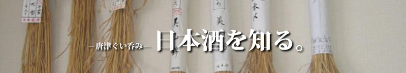 唐津ぐい呑み－日本酒を知る