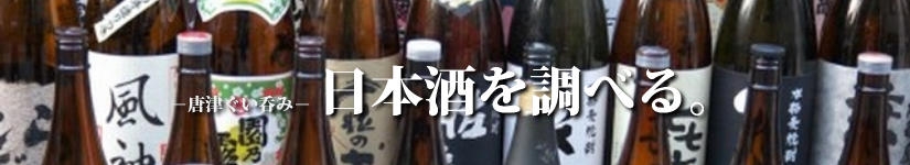 唐津ぐい呑み-日本酒を調べる